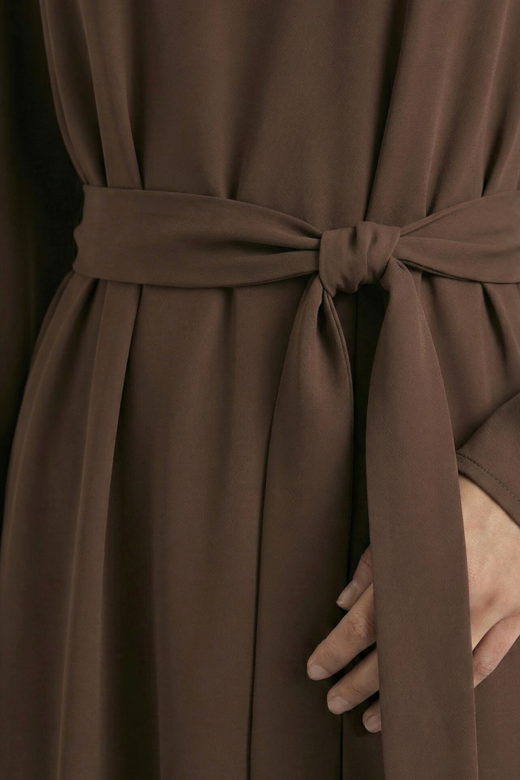 Elena Abaya ا Chestnut Brown