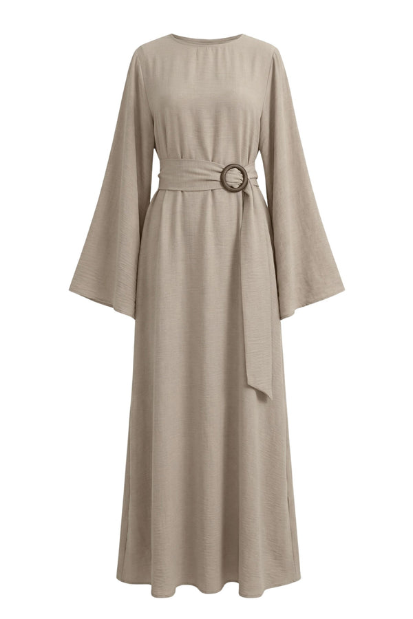 Jasmine Abaya ا Desert Beige