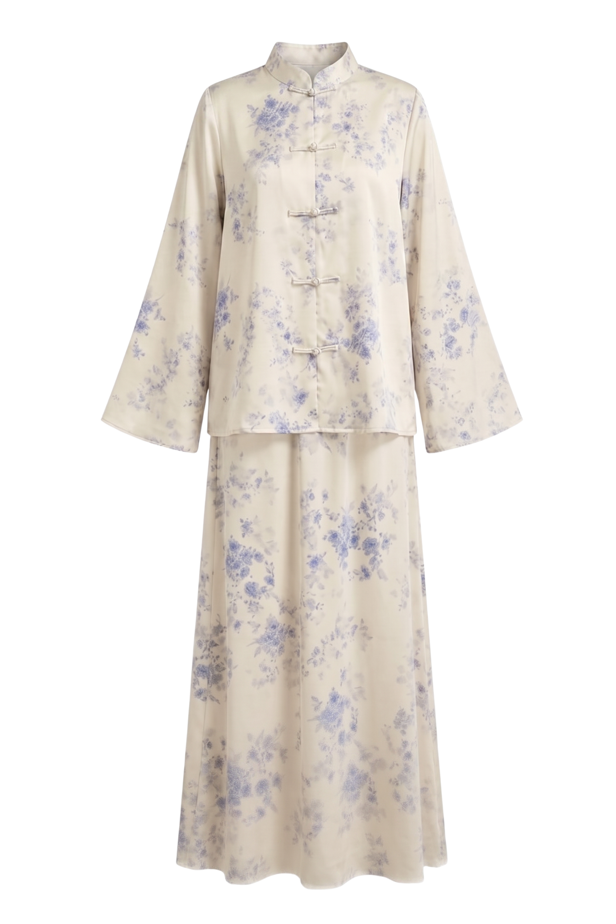 Lia Two-Piece ا Cream Blue