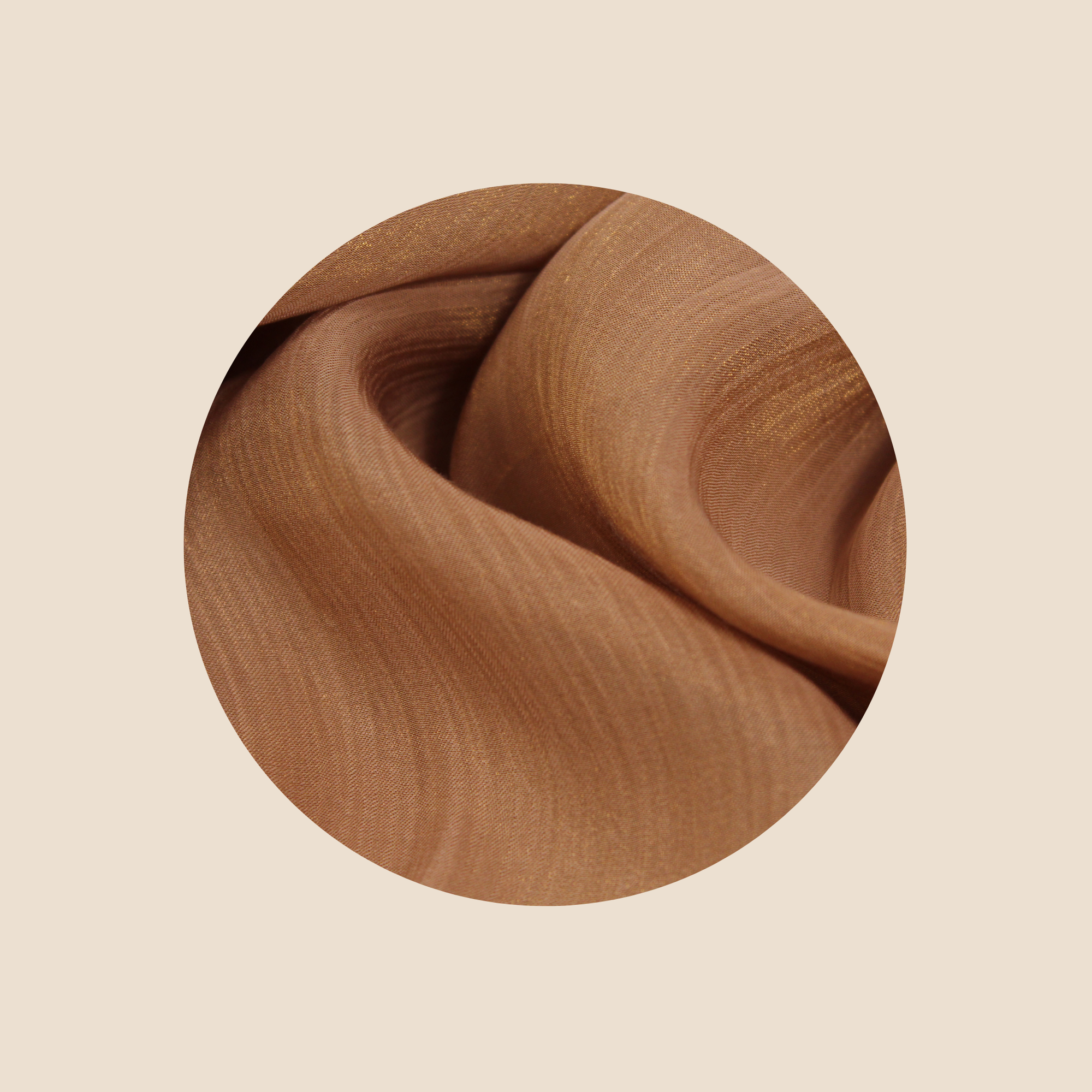 Magnolia Soft Silk Hijab ₪ Camel Product vendor