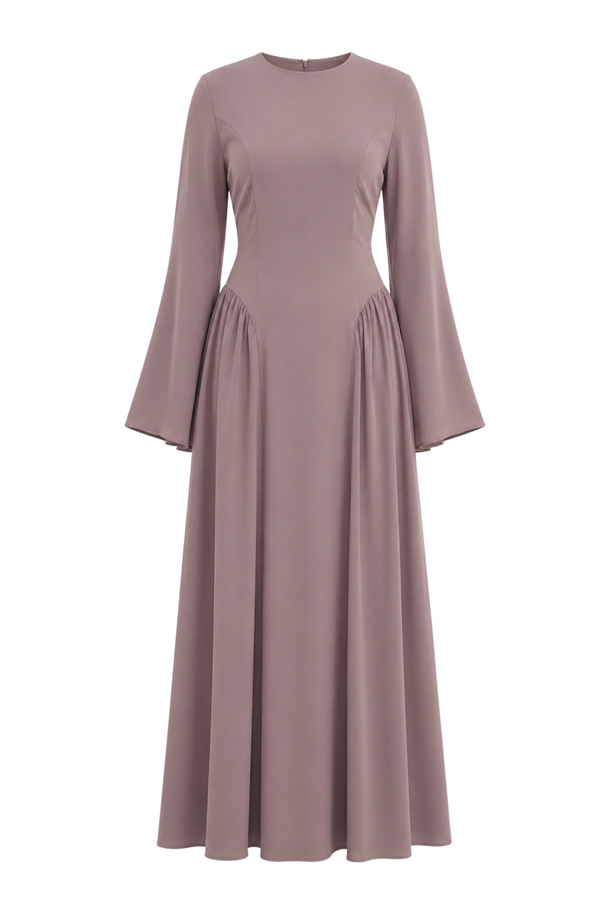 Magnolia Dress ا Soft Mauve