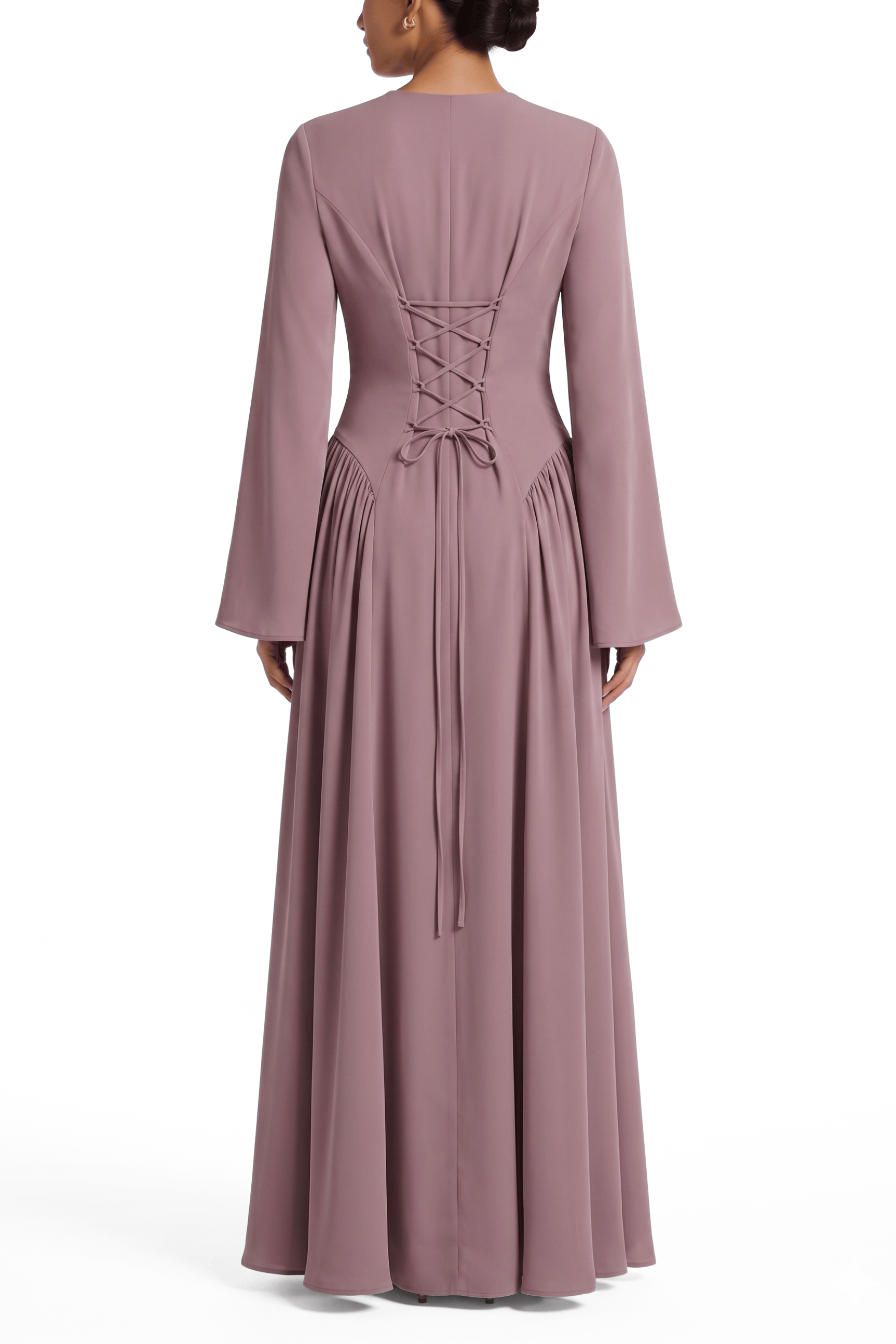 Magnolia Dress ا Soft Mauve