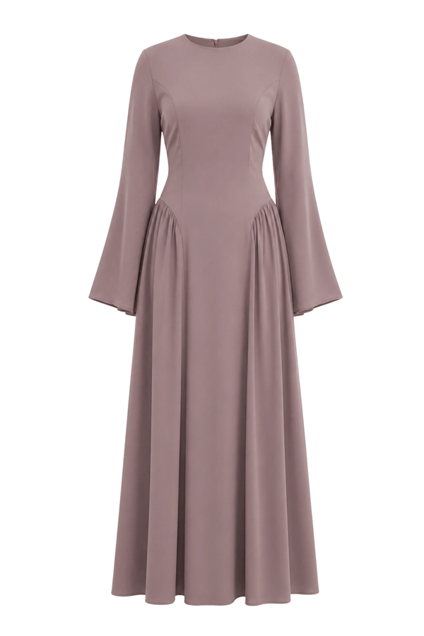 Magnolia Dress ا Soft Mauve