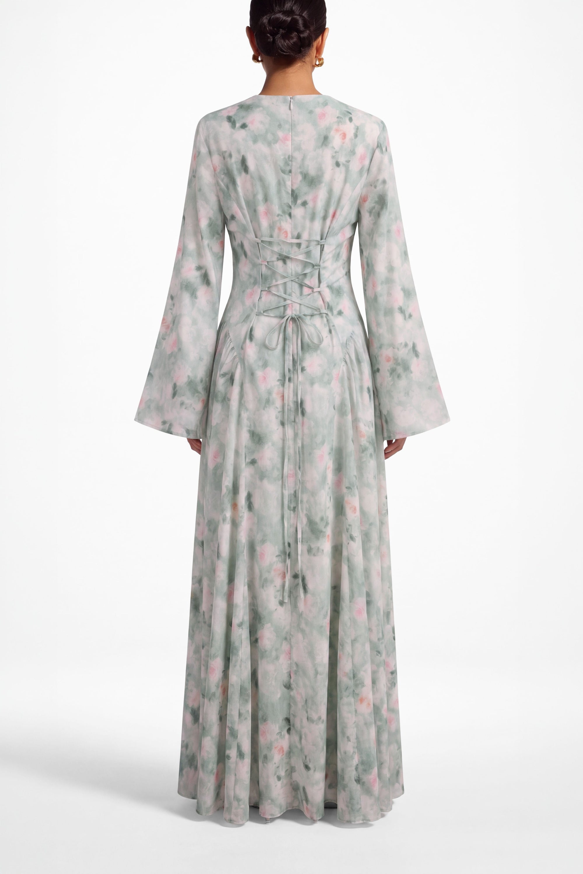Marielle Dress ا Sage Bloom