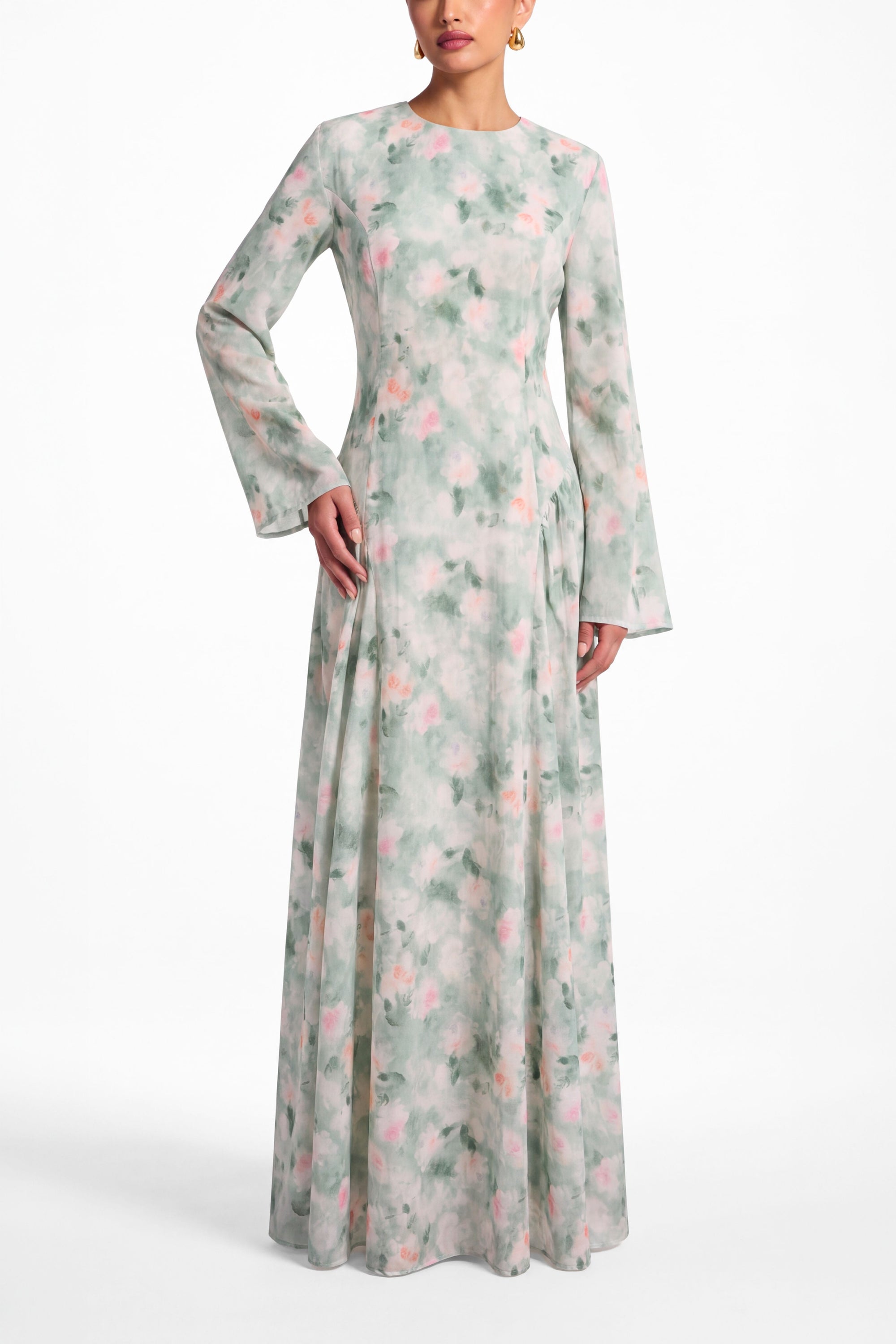Marielle Dress ا Sage Bloom