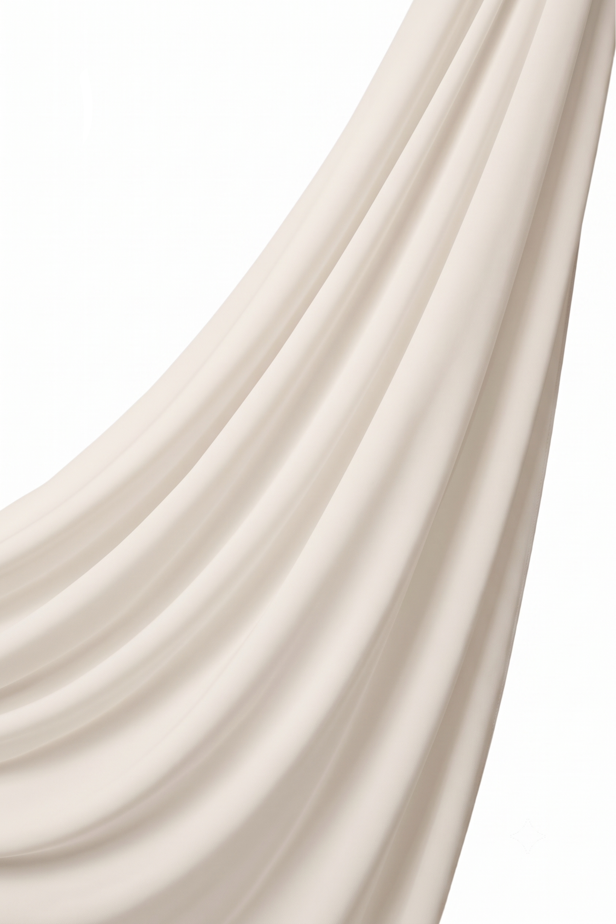 Orchid Opaque Chiffon Hijab ا Minimal Beige