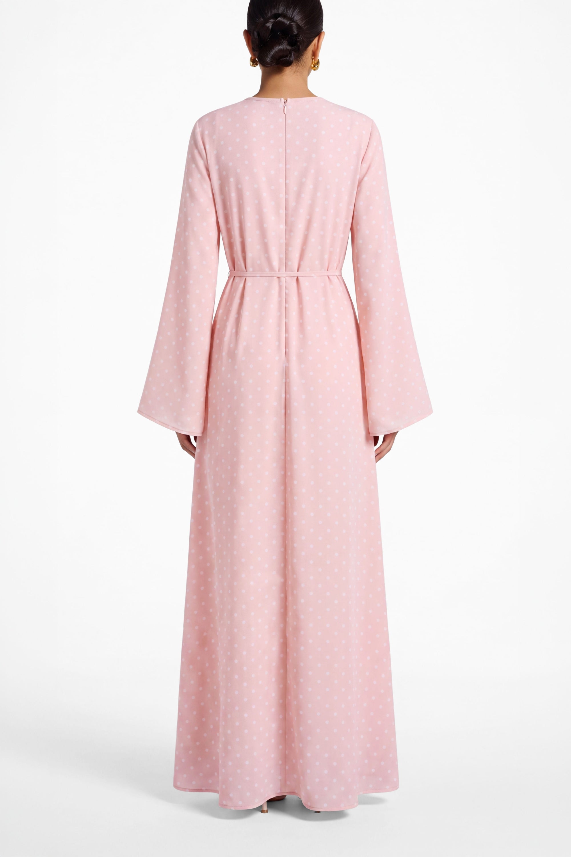 Nadia Dress ا Blush Pink