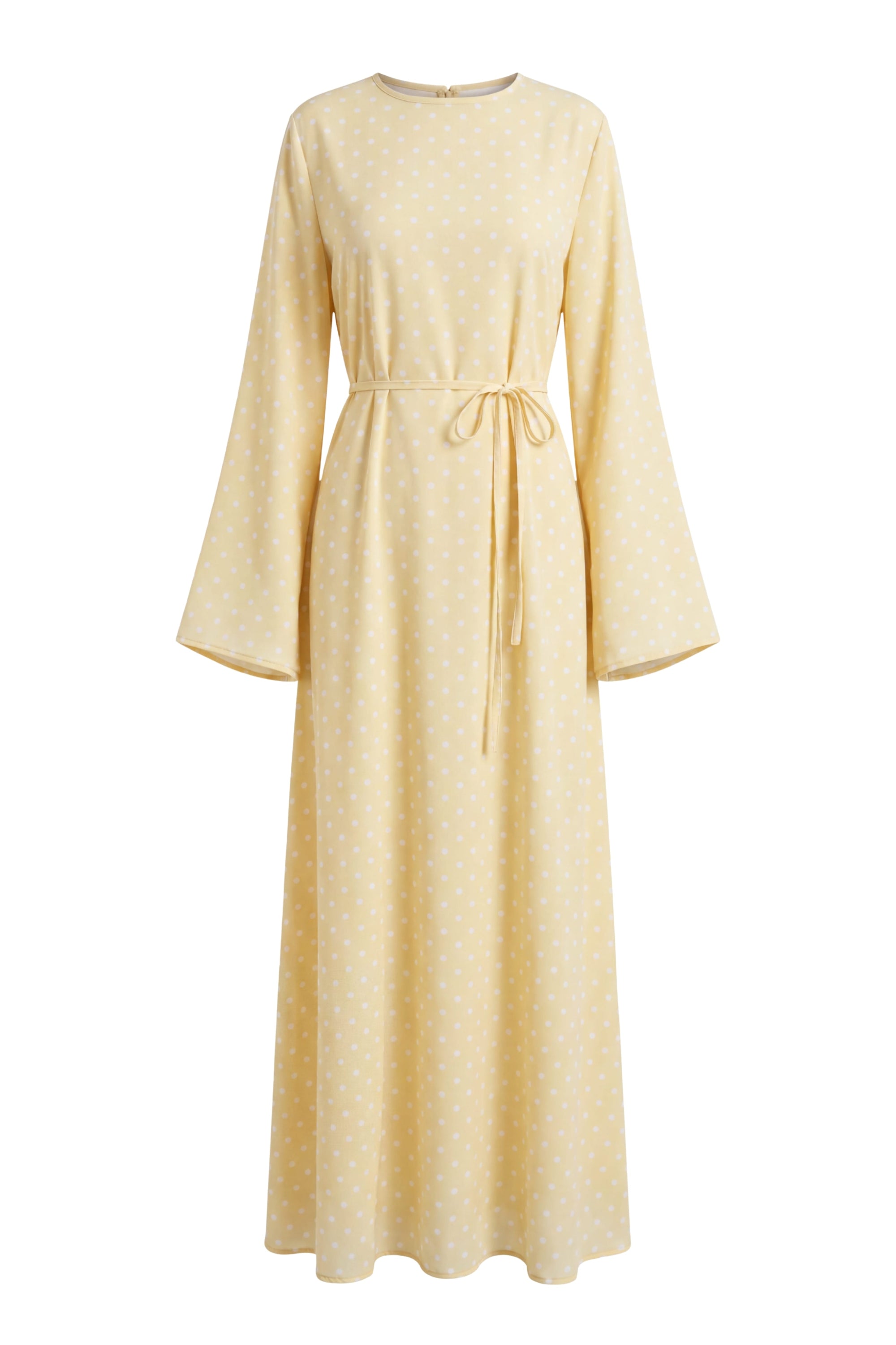 Nadia Dress ا Butter Yellow