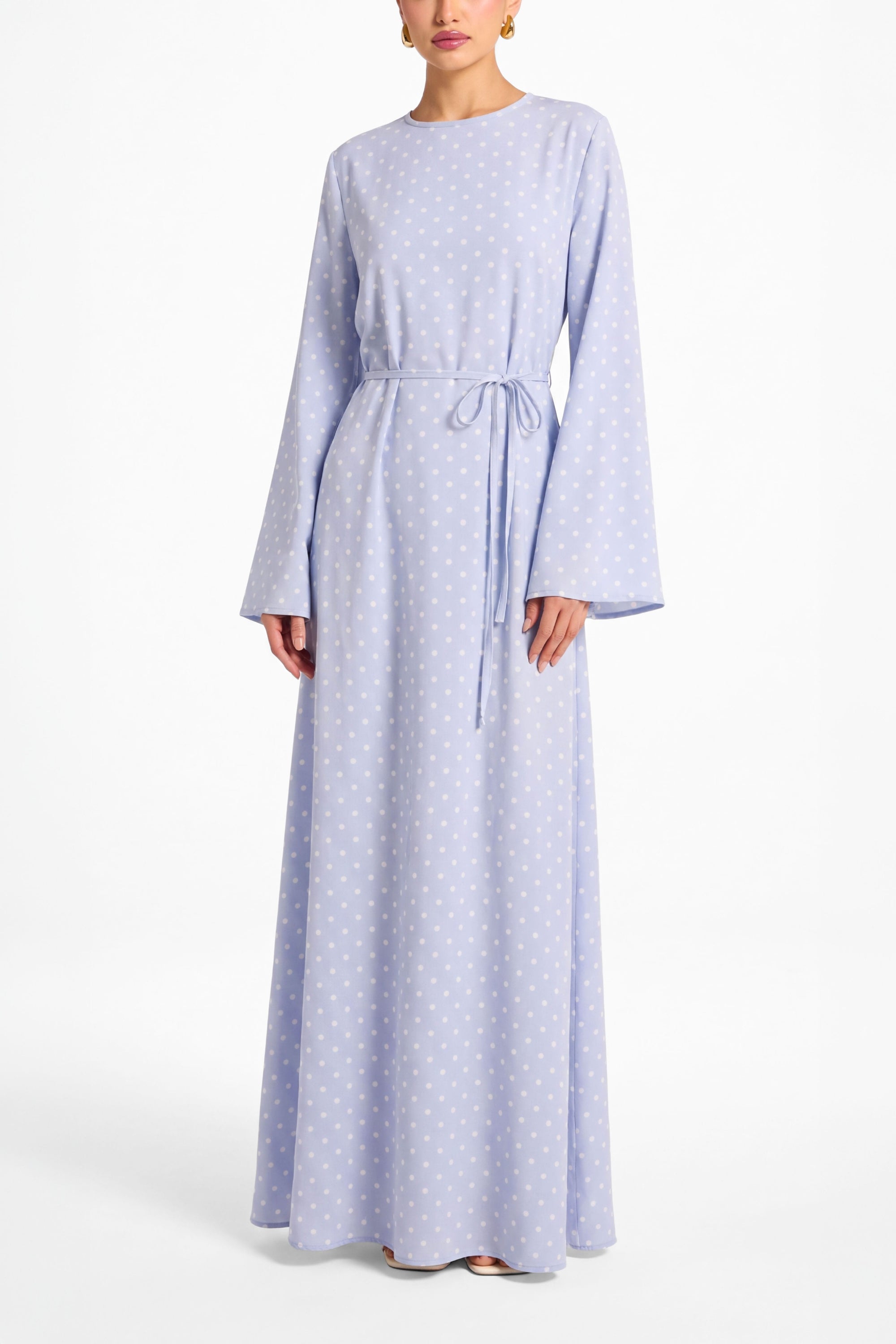 Nadia Dress ا Sky Blue