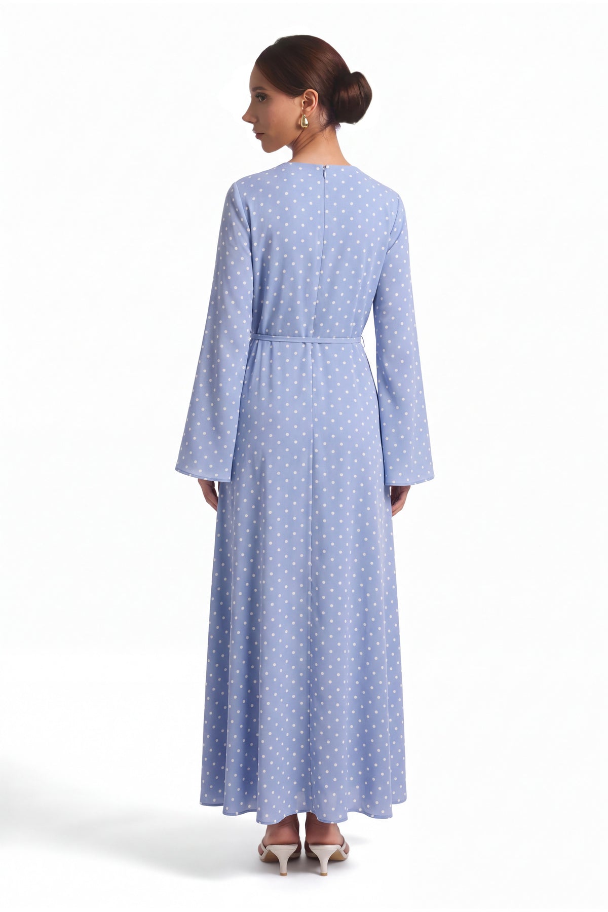 Nadia Dress ا Sky Blue