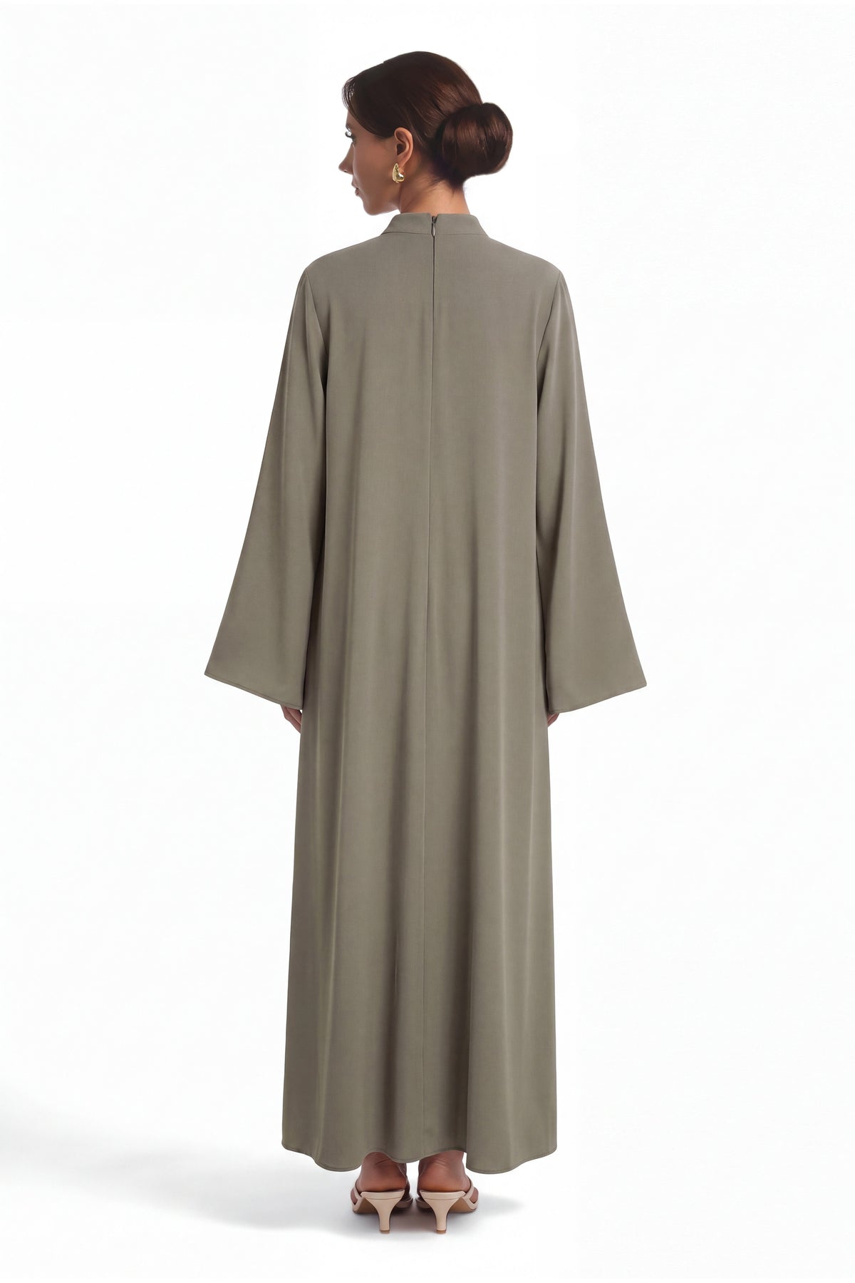 Nehir Abaya ا Olive Green