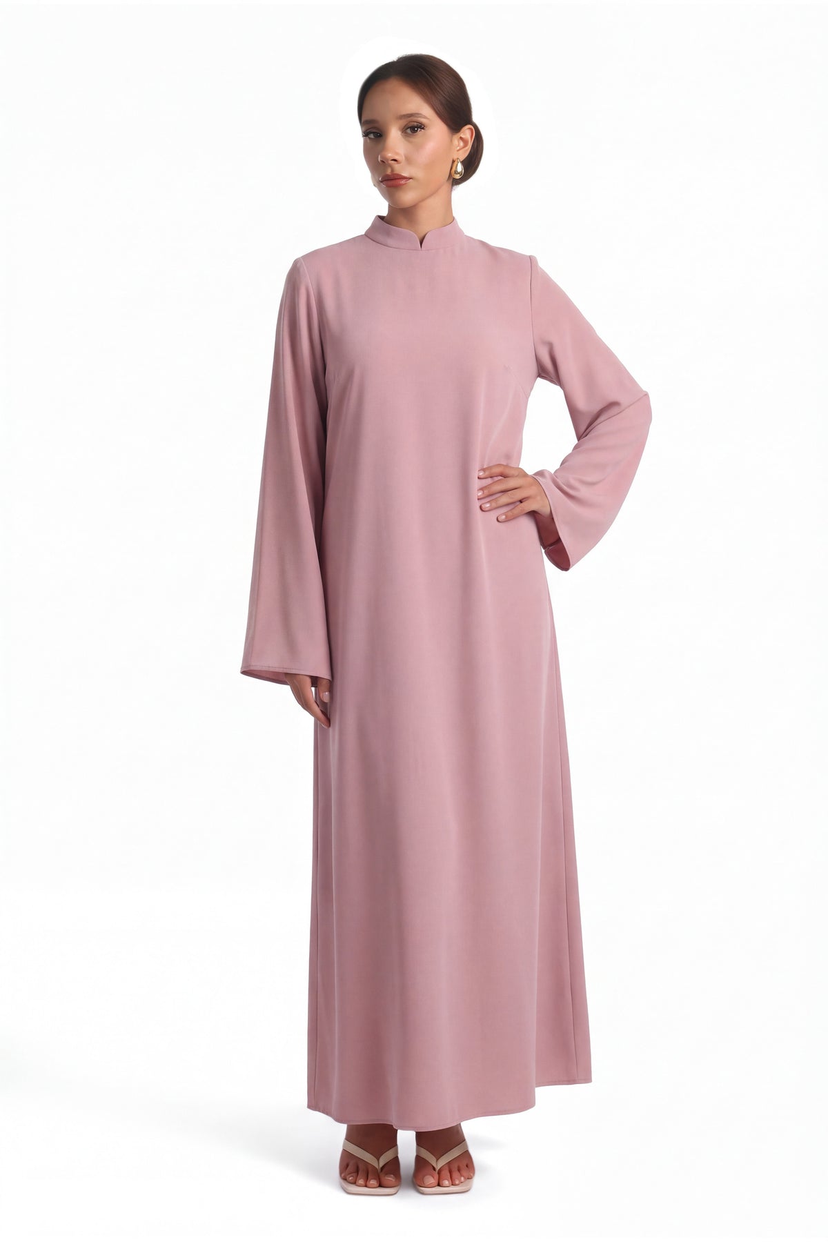 Nehir Abaya ا Soft Pink