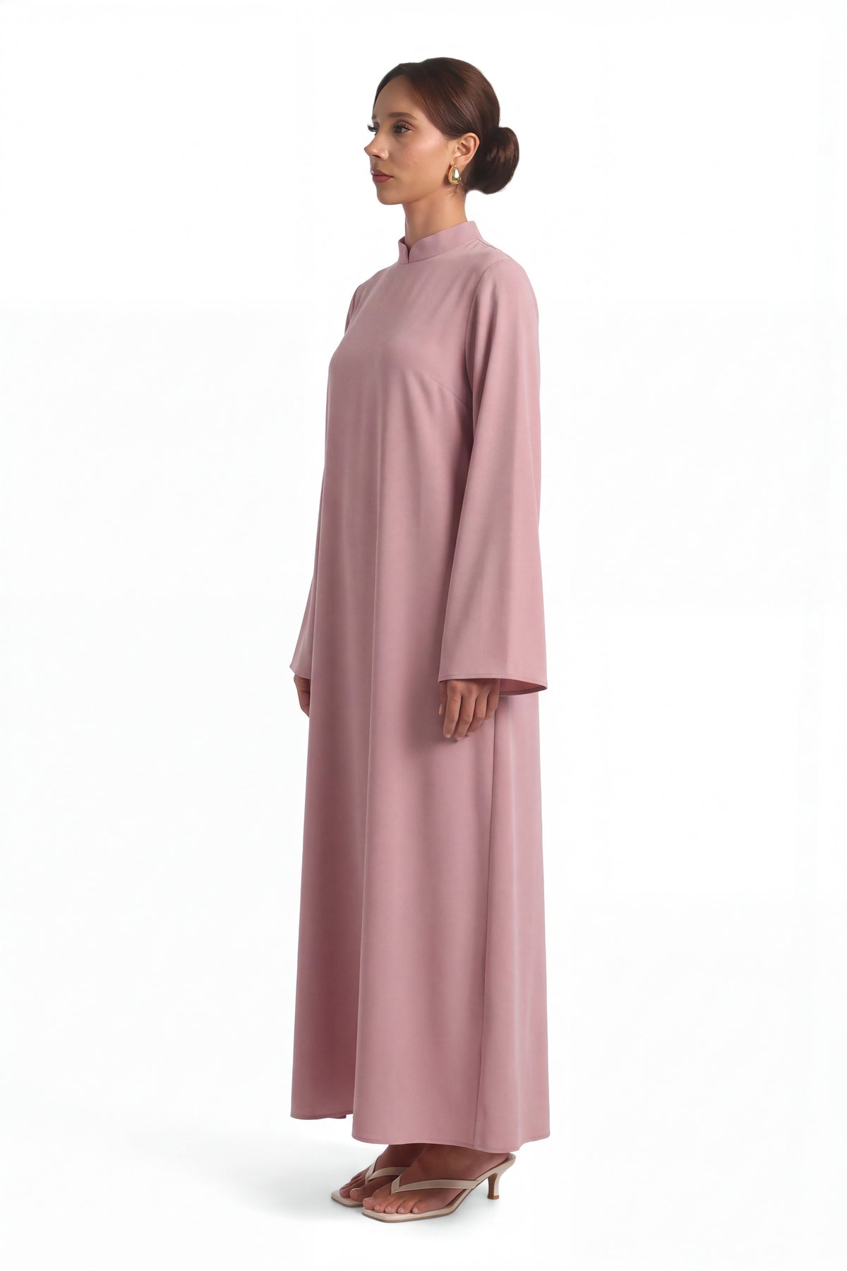 Nehir Abaya ا Soft Pink