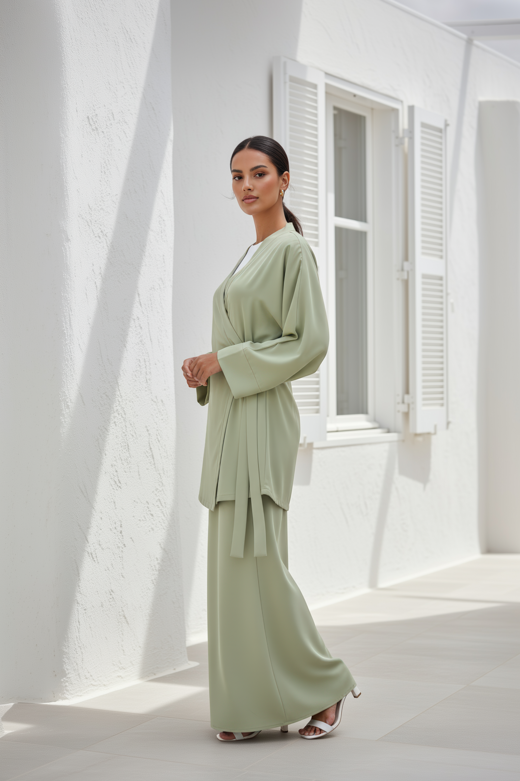 Nora Two Piece ا Mint Green