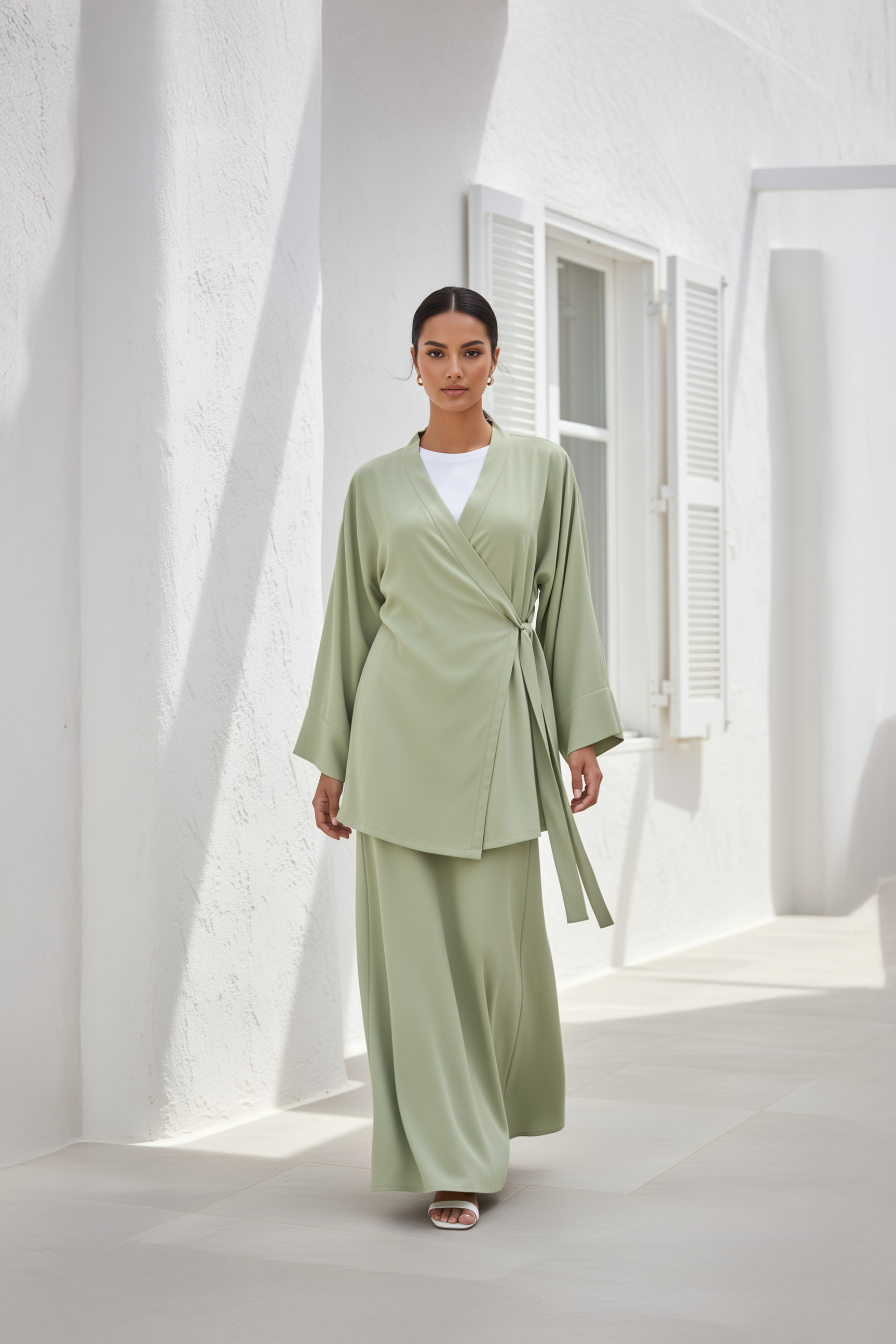 Nora Two Piece ا Mint Green