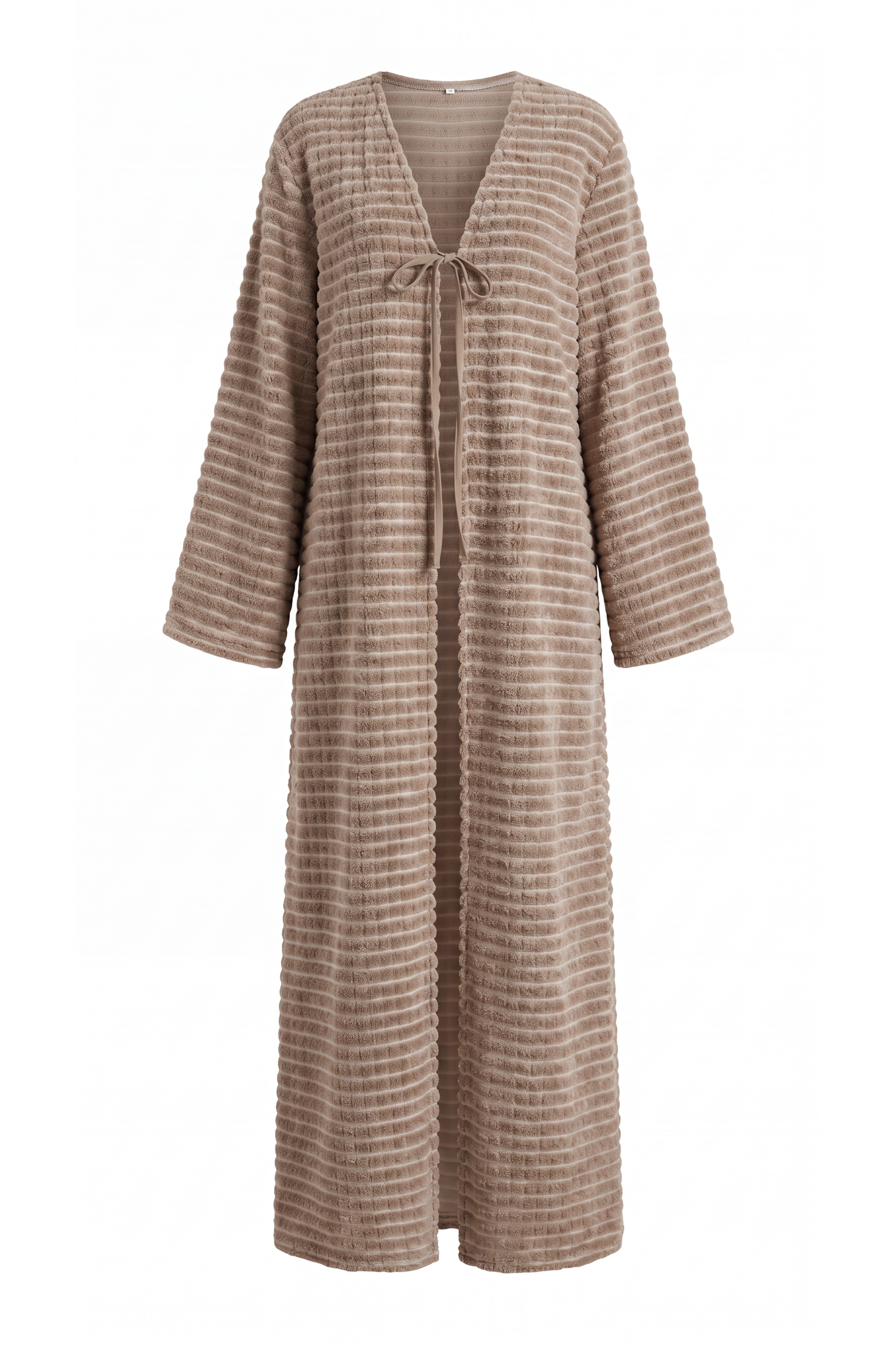Nuha Open Abaya ا Camel Beige