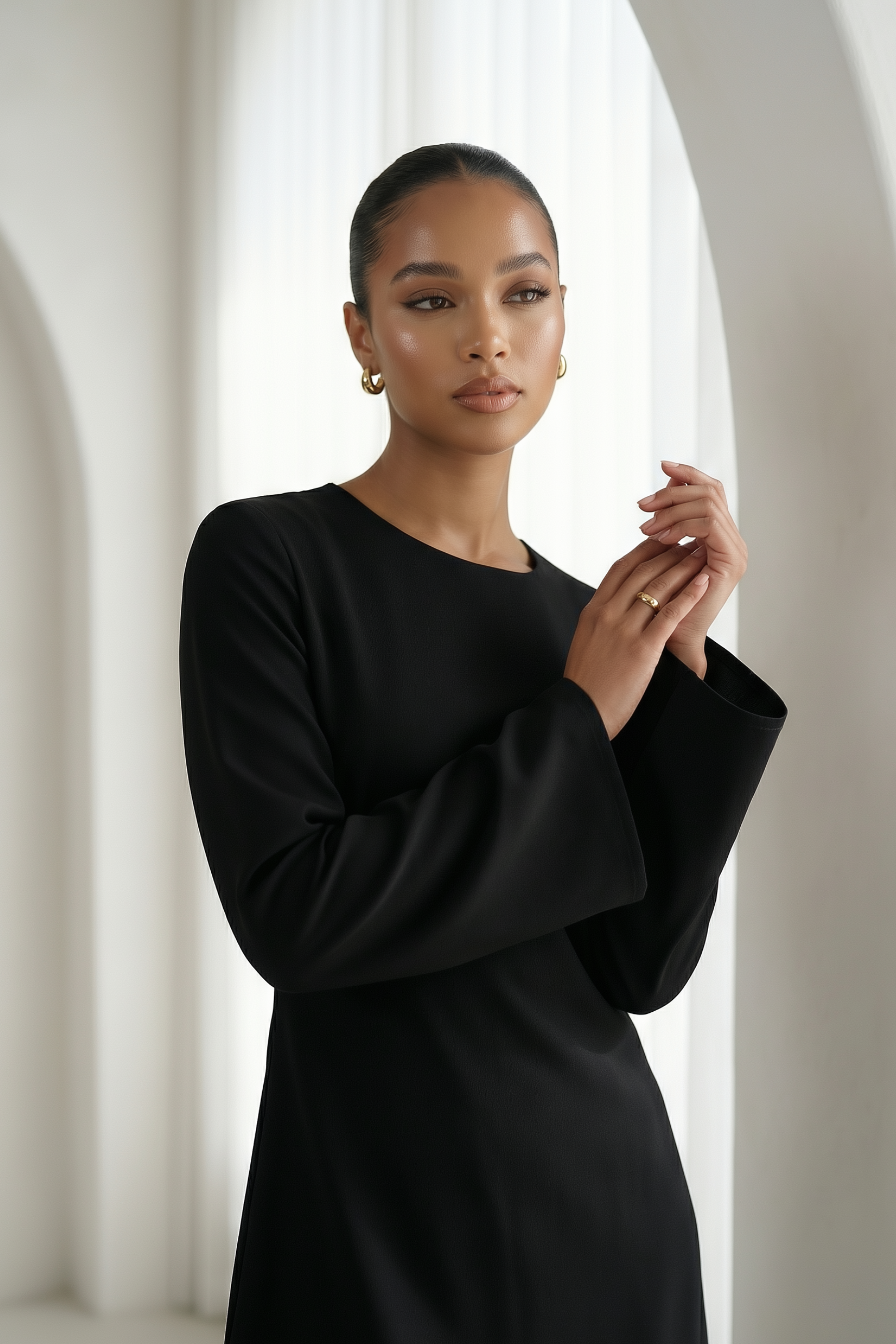 Olivia Two-piece ا Black and White