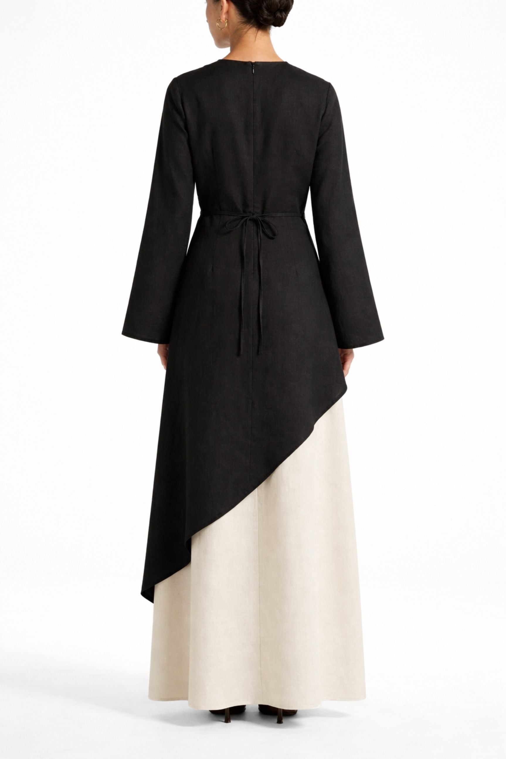 Olivia Two-piece ا Black-White