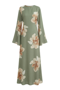Rosara Dress ا Olive Green