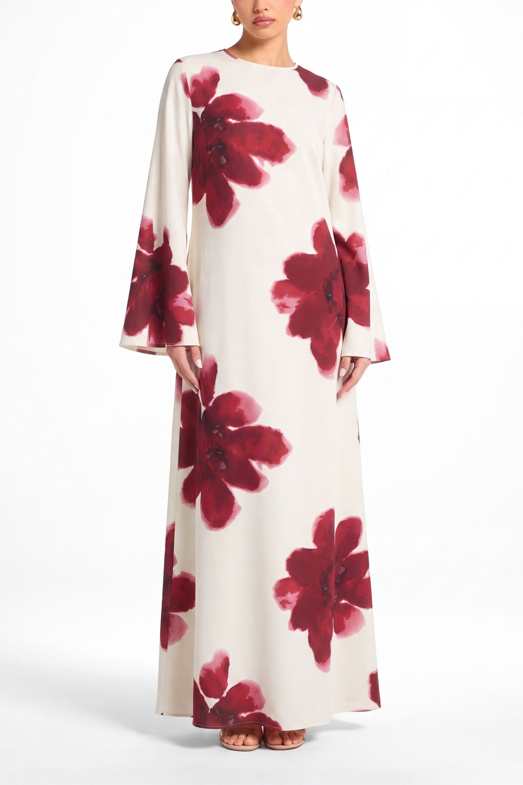 Rosara Dress ا Off White
