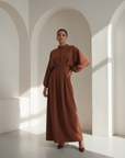 Dahliya Dress ا Rustic Copper