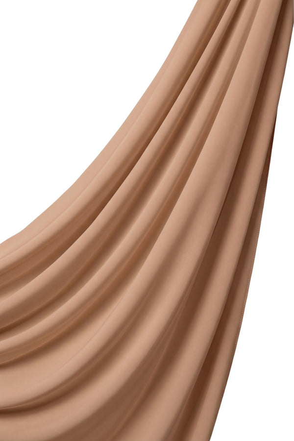 Orchid Opaque Chiffon Hijab ا Terracotta Rust