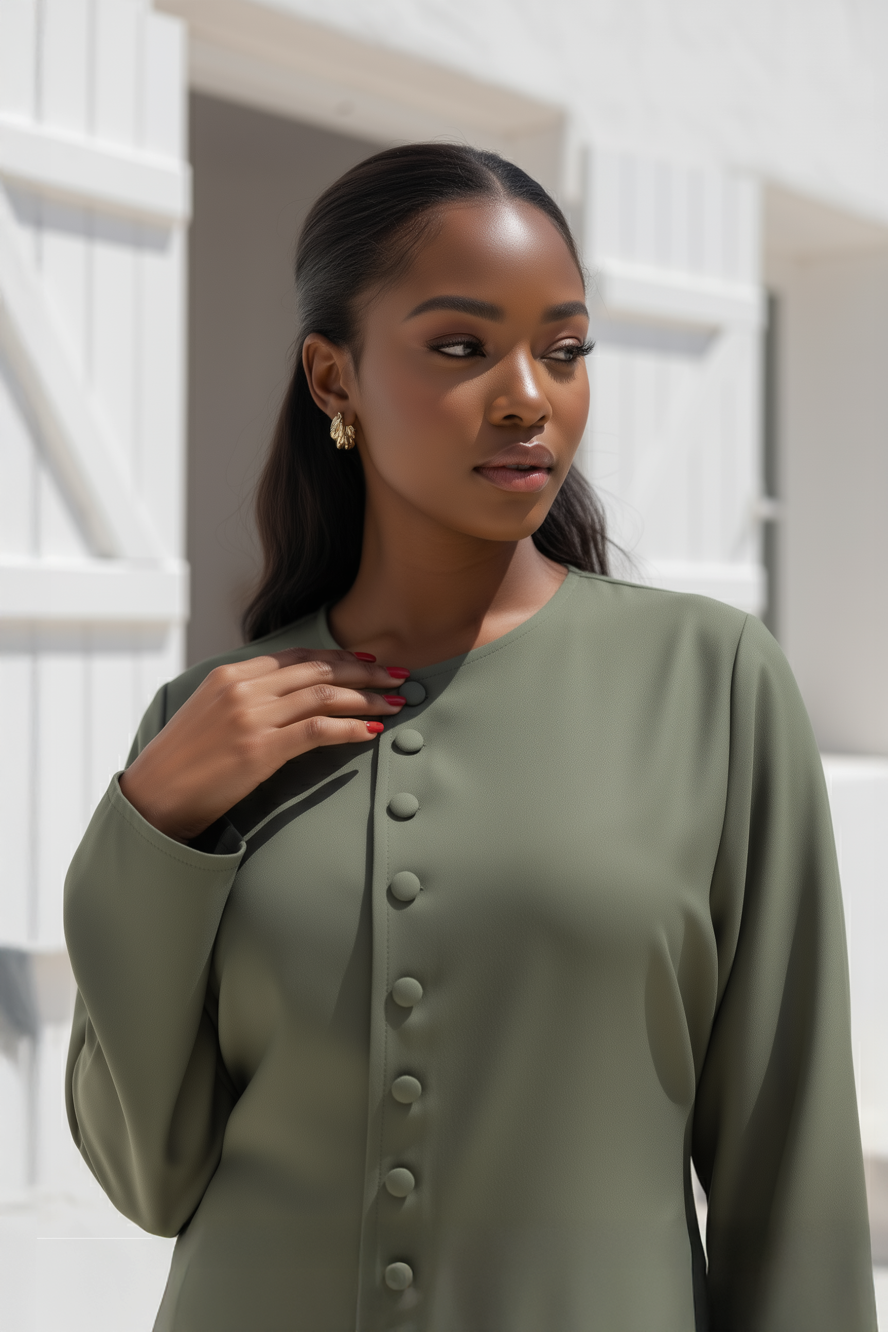 Zara Two Piece ا Olive Green