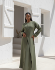 Zara Two Piece ا Olive Green