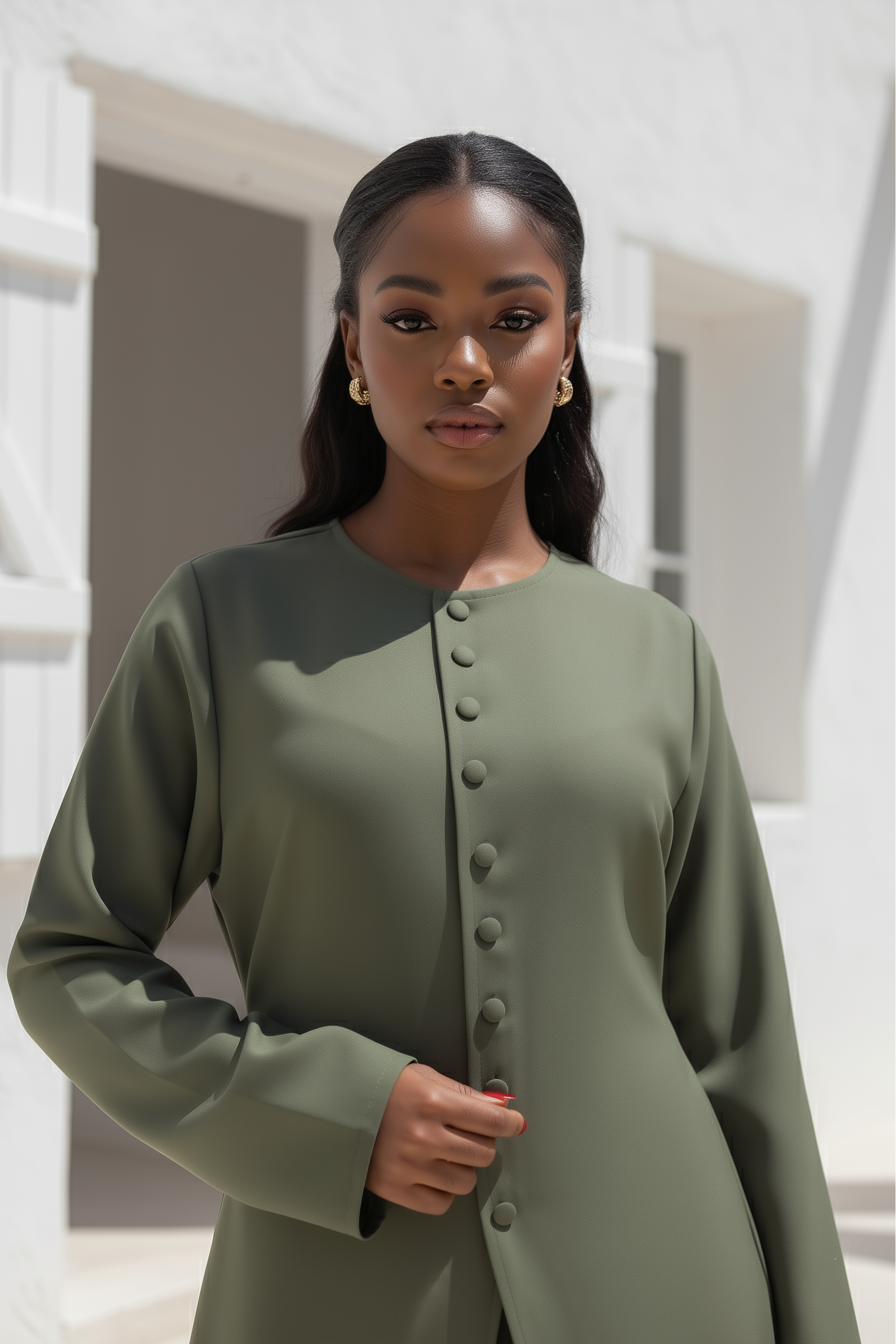 Zara Two Piece ا Olive Green