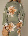 Rosara Dress ا Olive Green