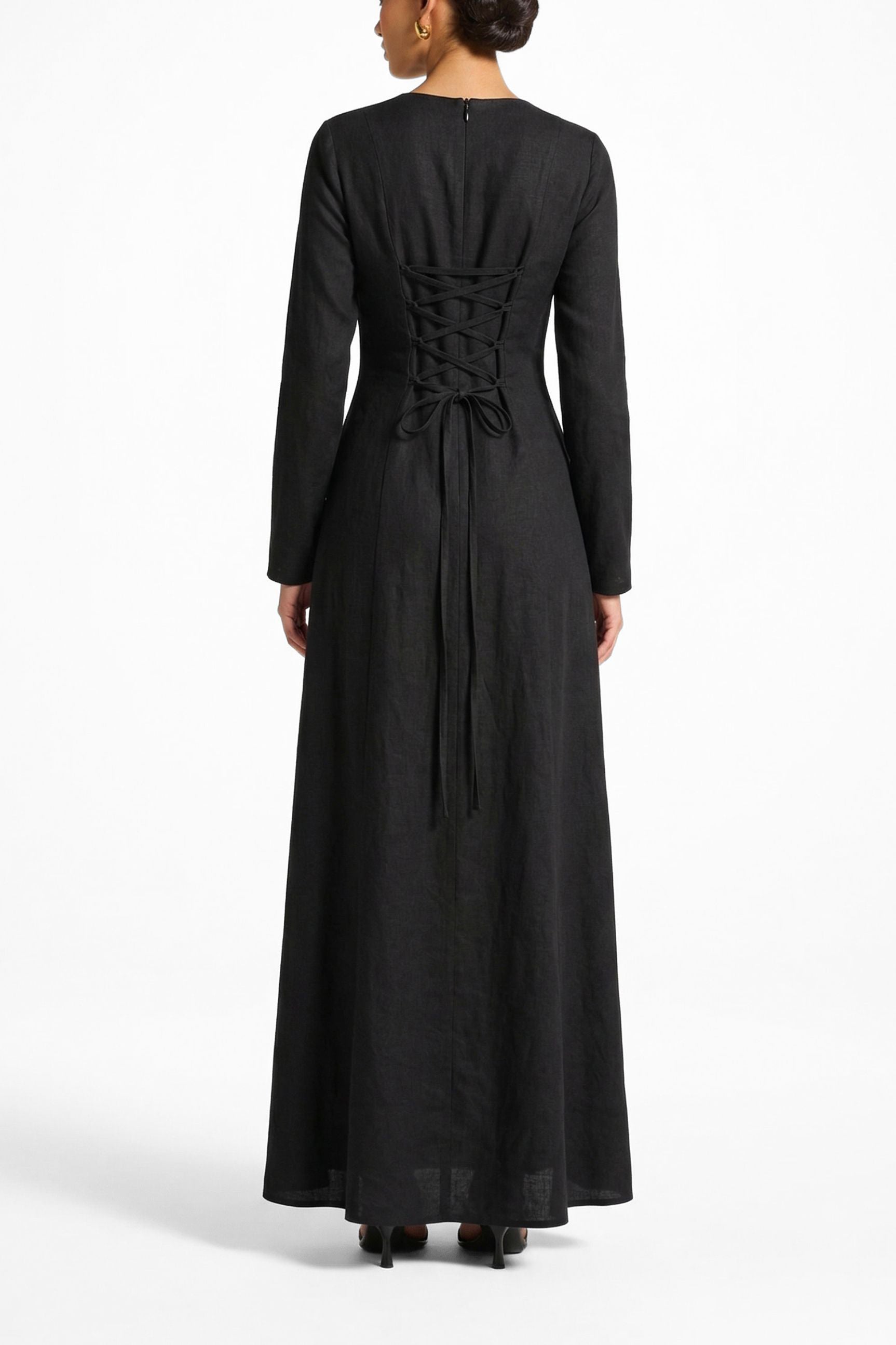 Elanor Dress ا Pure Black