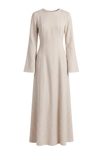 Elanor Dress ا Subtle beige