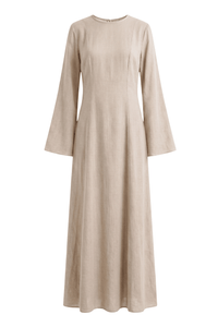 Elanor Dress ا Subtle beige