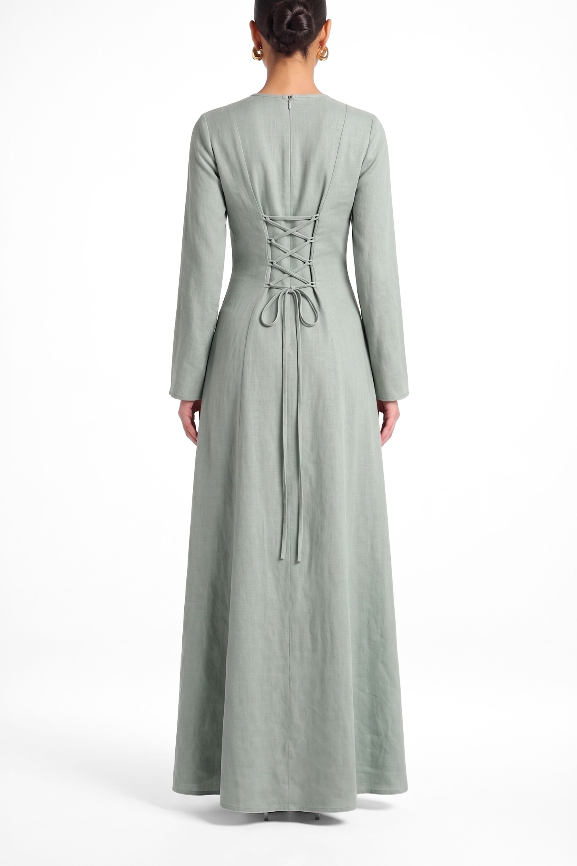 Elanor Dress ا Soft Mint