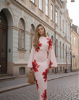 Rosara Dress ا Off White