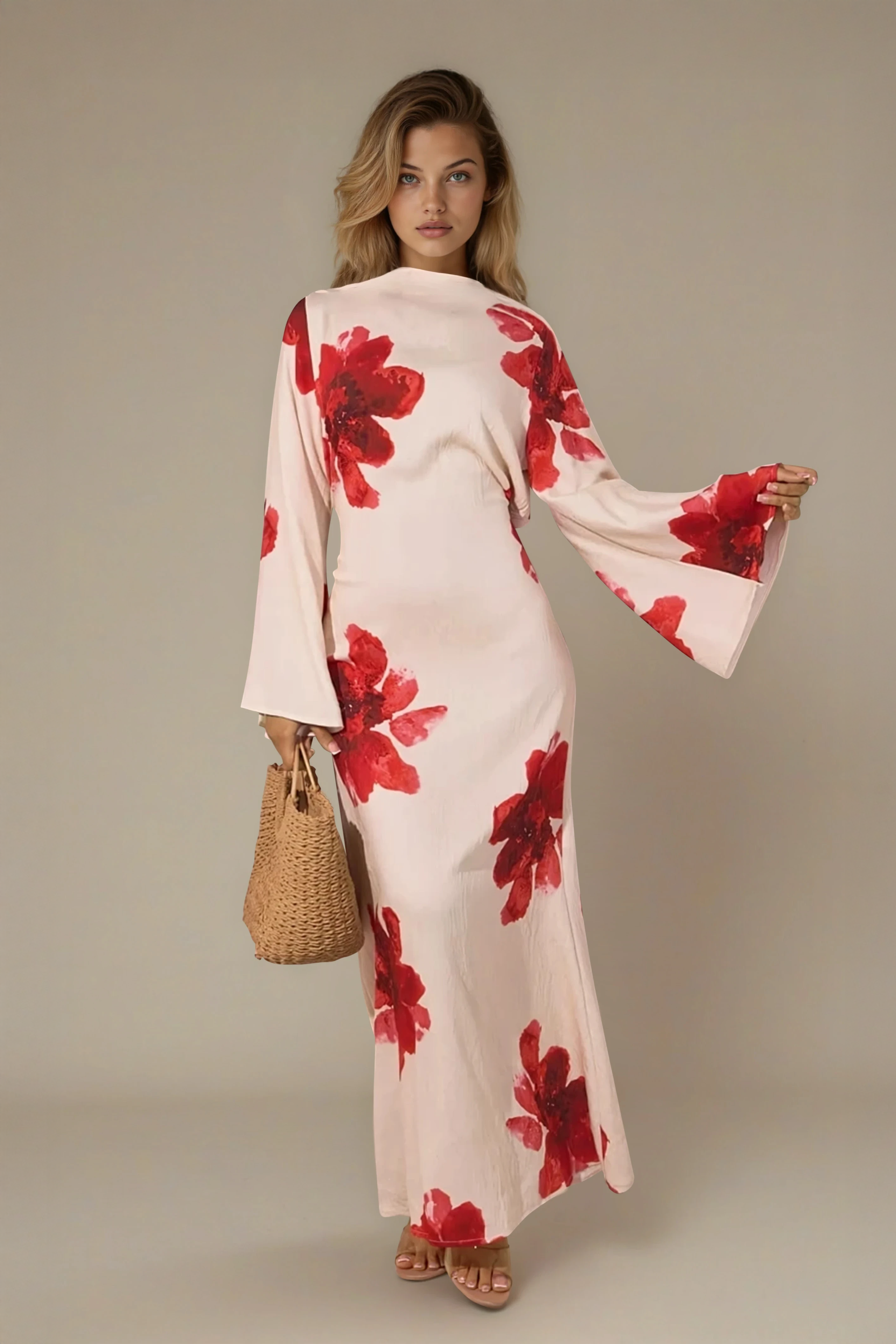 Rosara Dress ا Off White