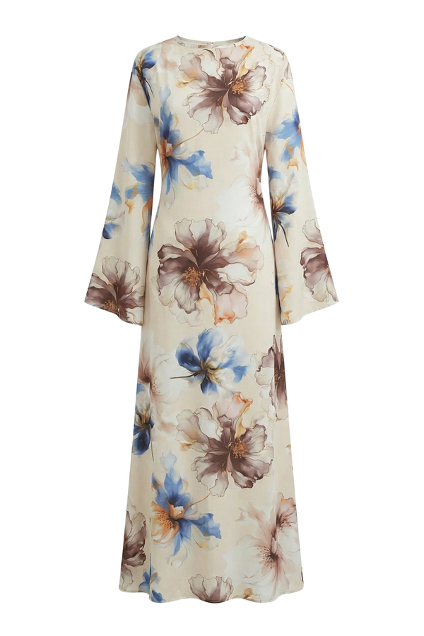 Flora Dress ا Off white