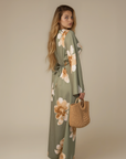 Rosara Dress ا Olive Green
