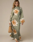 Rosara Dress ا Olive Green